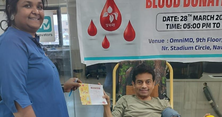 Blood Donation Camp at OmniMD 01