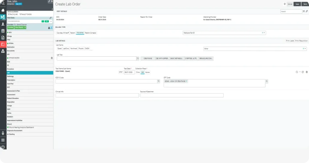 Practice Management Integration