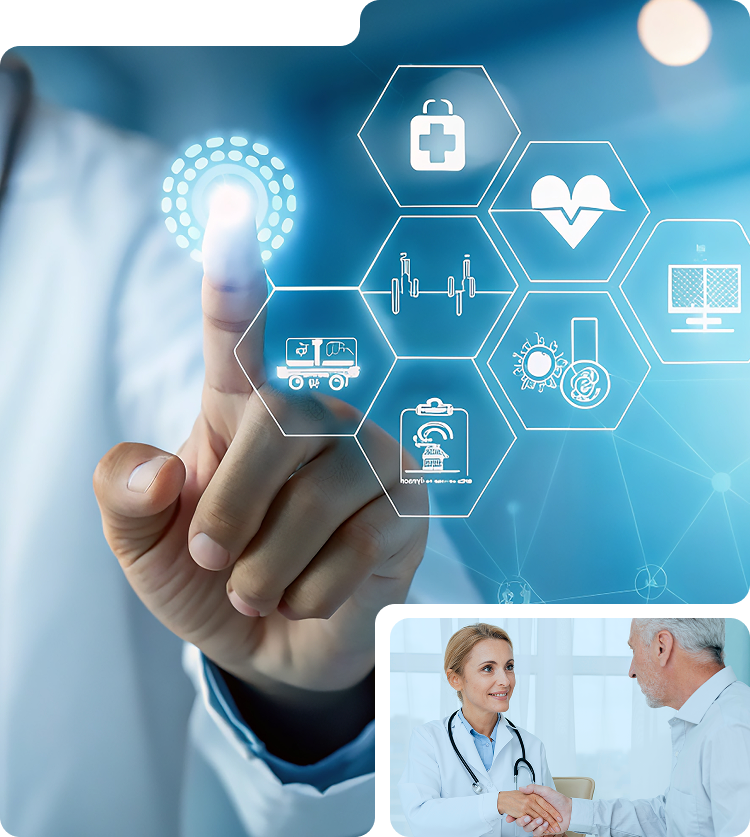 A Home-Based Clinical Ecosystem with Interoperability at the Center