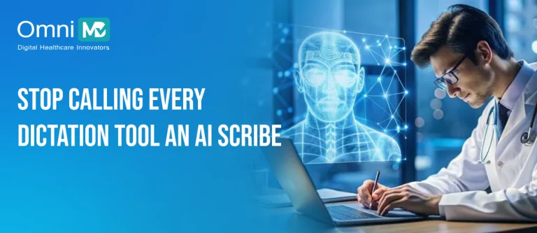 Stop Calling Every Dictation Tool An AI Scribe 01