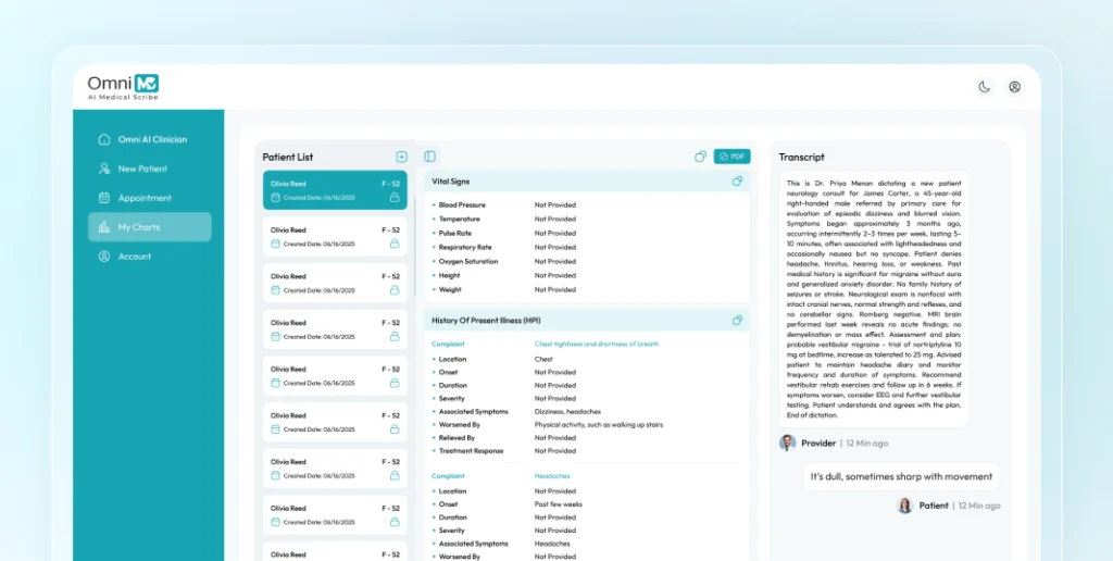 Clinical Documentation Automation
