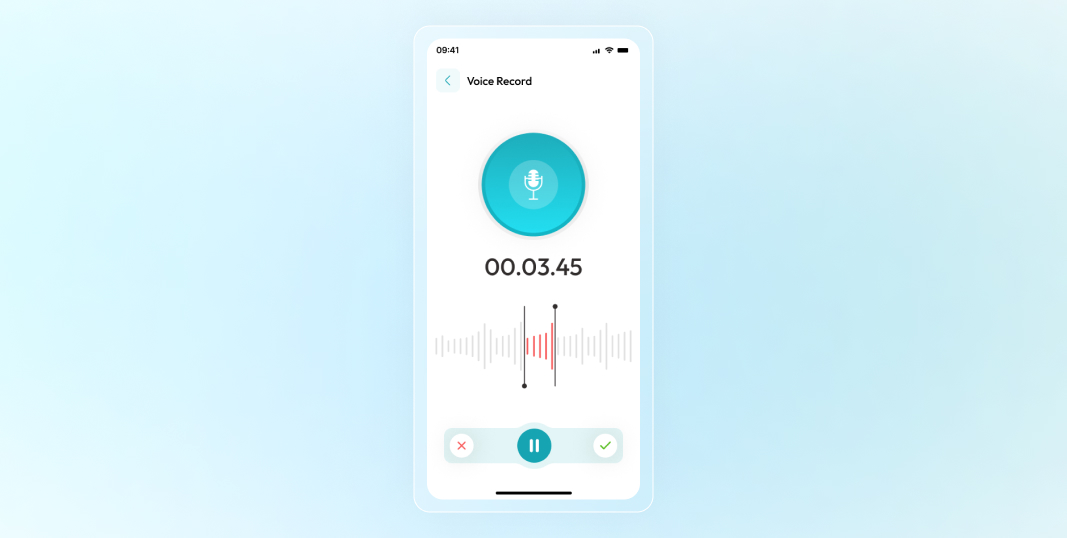 AI Medical Scribe speaker diarization - automatically separates doctor and patient voices