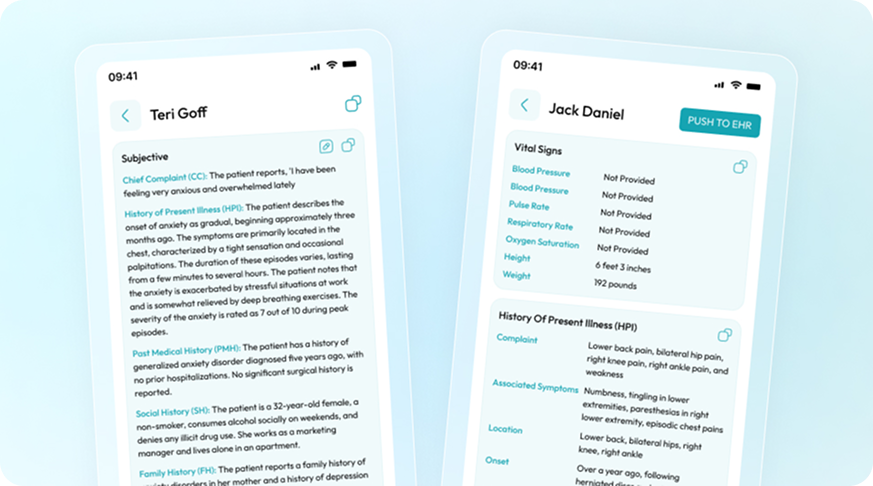 Real-Time Clinical Note Generation