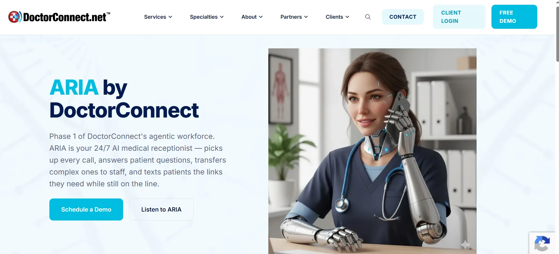 DoctorConnect ARIA