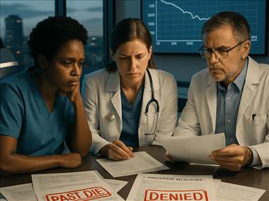 OB/GYN billing team reviewing maternity codes