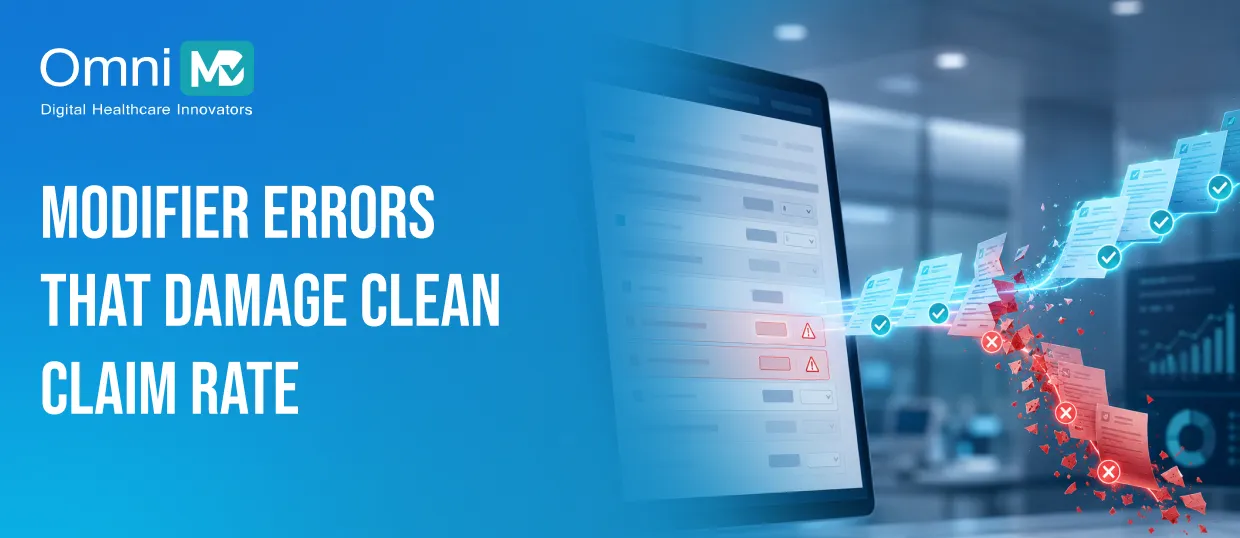 Modifier Errors That Damage Clean Claim Rate