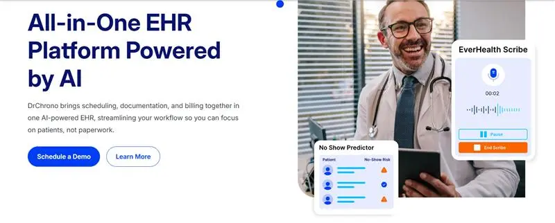 DrChrono Home Page Image