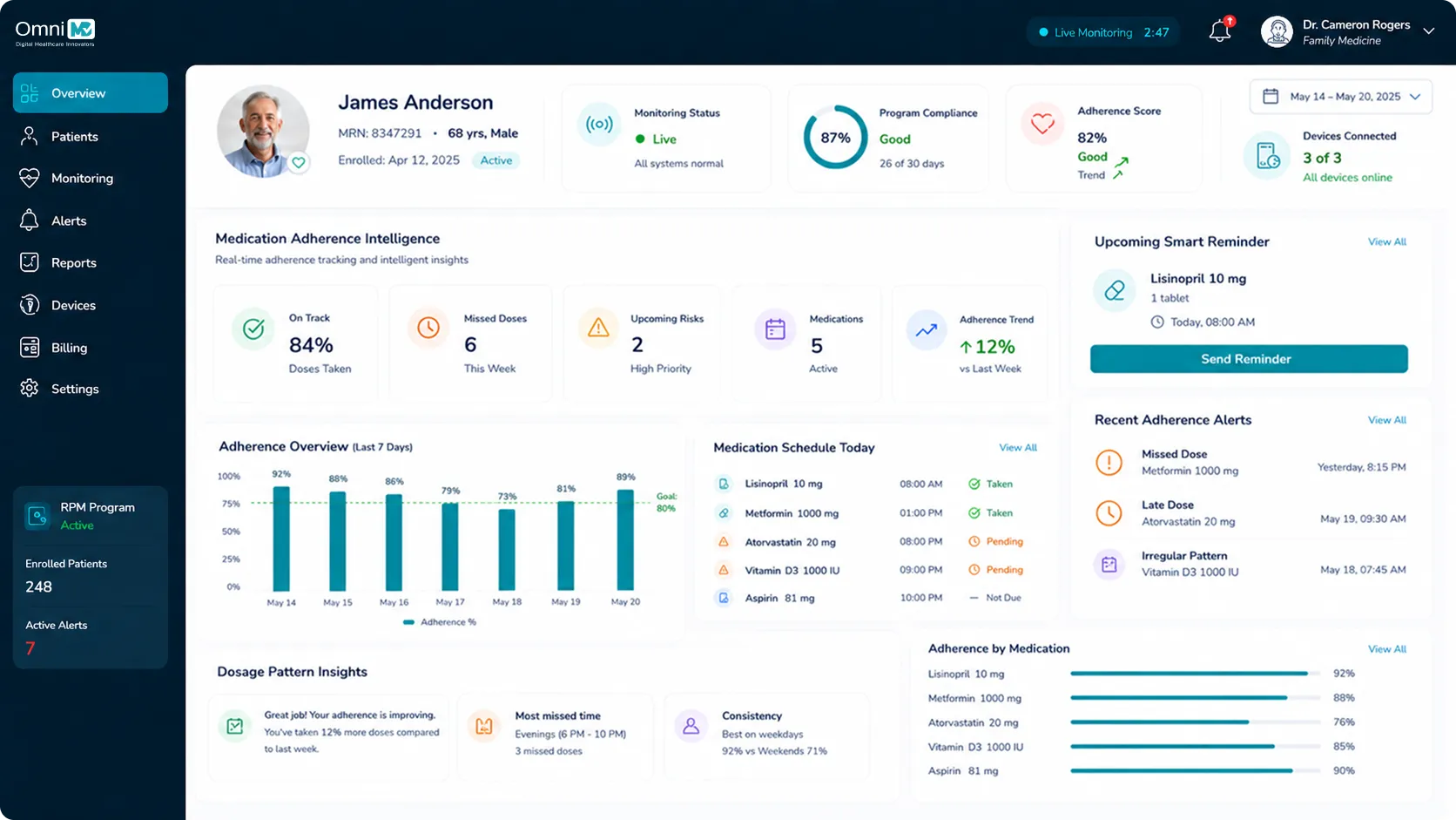 Medication Adherence Intelligence