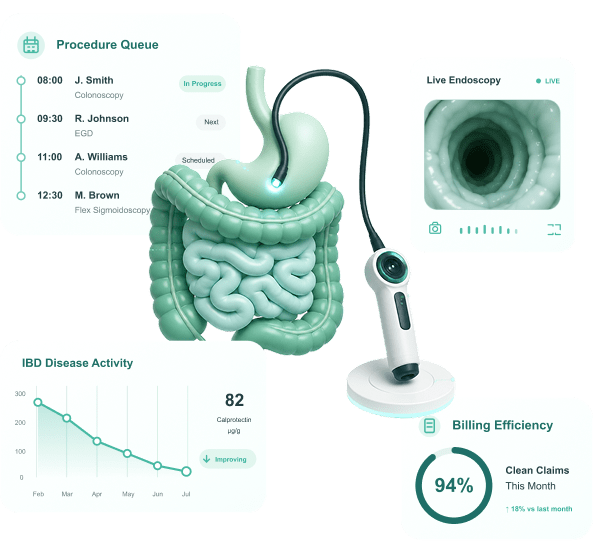 Gastroenterology EHR hero