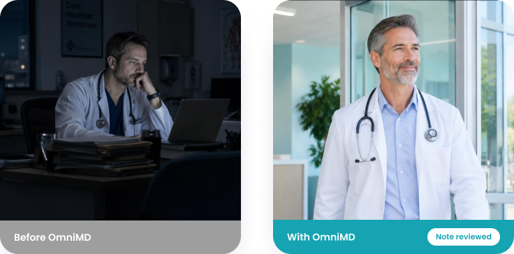 Before after OmniMD